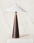 Wobble Table Lamp, Walnut