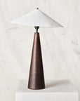 Wobble Table Lamp, Walnut