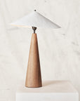 Wobble Table Lamp, Oak