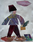 Collage pieces